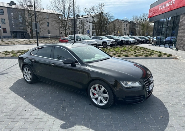 Audi A7 cena 62900 przebieg: 261000, rok produkcji 2011 z Toruń małe 121